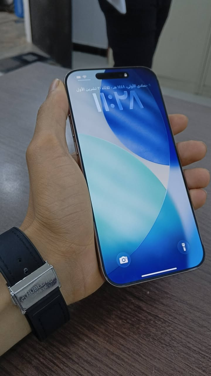 آيفون ١٦ برو ماكس • ٢٥٦ • بطارية ٨٩%