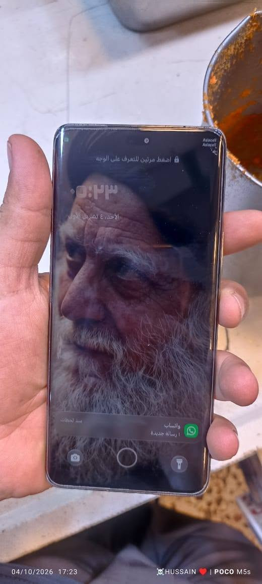 سلام عليكم جهاز هونر 9 غني عن تعريف لعشوائيه 12
بطاريه 6600
جهاز سماعتين تصوير الفيديو 
كارتون وشاحنه وكفر 
ذني لويا ستعمل 3اشهر فقط 
مكاني بصره زبير ***********
350 بي مجال لطيبين 

نضافه 96بل ميه

نص مكتوب في الصور:
- 04/10/2026 17:23 ☠HUSSAIN ❤ | POCO M5s
- 04/10/2026 17:22 💀 HUSSAIN ❤️ | POCO M5s
- 04/10/2026 17:22
- ☠ HUSSAIN ❤ | POCO M5s
- Asiacell Asiacell 0:23 اضغط مرتين للتعرف على الوجه الأحد، 4 تشرين الأول منذ لحظات واتساب | رسالة جديدة 04/10/2026 17:23 ☠HUSSAIN ❤ | POCO M5s
- 04/10/2026 17:23 ☠HUSSAIN❤| POCO M5s
- 04/10/2026 17:23 ☠HUSSAIN ❤️ | POCO M5s
