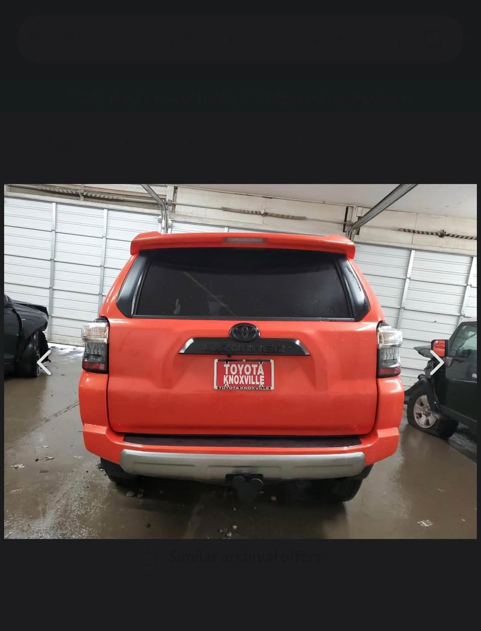 تويوتا 4Runner • موديل 2024 • حادث