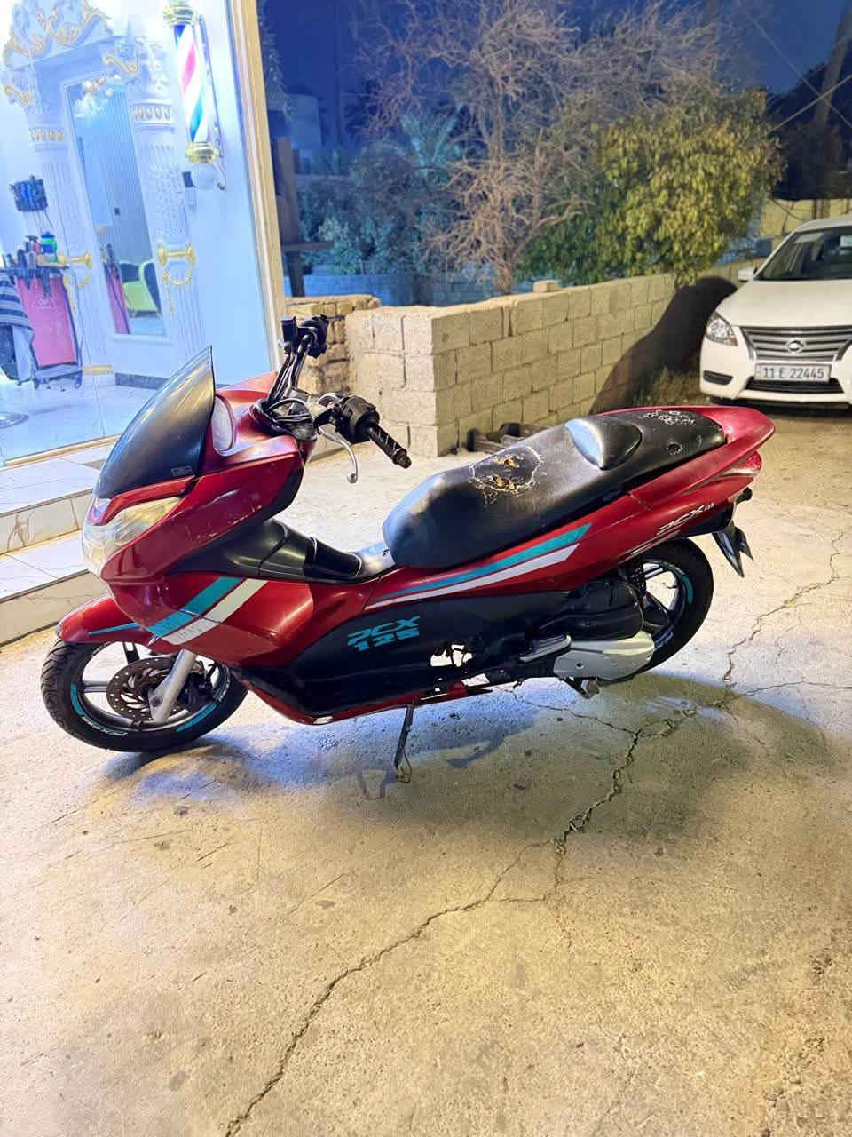سلام عليكم PCX 125مرقم بغداد مميز  بيع فقط مكان بغداد ***********
