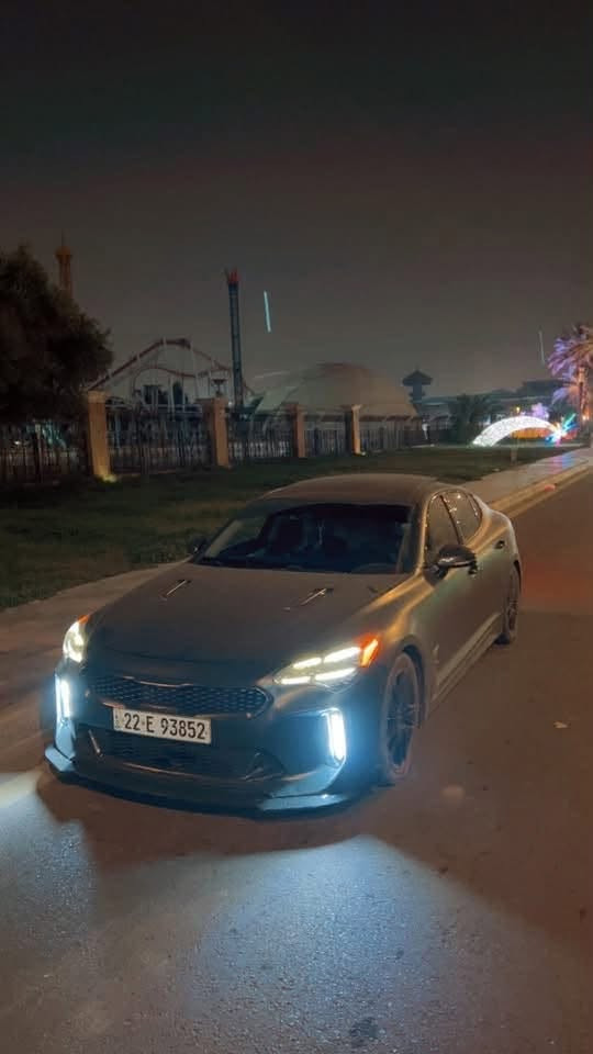 KIA STINGER  GT LINE 2023
بيع او مراوس 

فول مواصفات 1/1

بيها شوته رياضيه 
وبيها عطاس تيربو 
  

كيا  ستنكر GT LINE  2023

المسافة المقطوعه 52000 ميل

اللون . زيتوني ومغلف ppf مات موجوده الصوره كلها  

محرك 2.5 twin turbo 

الموديل 2023

                  ======= الاضافات👇👇 ======

  

فتحة بانوراما 

شاشة كبيره

تبريد قطعتين

تبريد خلفي 

رادار امامي

 مانع تصادم

مانع انزلاق 

تحديد مسار .

نقطة عمياء .

تصحيح مسار 

بصمه تشغيل 

بصمه ابواب 

كاميرا خلفيه 

كاميرا 360

تشغيل عن بعد سياره 

تدفى بالكشنات

كراسي كهرباء عداد 2 

كراسي جلد داخل اسود 

كراسي ذاكره 

مثبت سرعة

تحكم ستيرن

شاحن وايرلس

هاند بريك كهربائي

حساسات خلفيه 

حساسات مانع تجاوز 

ويلات 18 

اضويه امامي زنون LED

اضويه خلفيه LED

كشافات LED

نظام GPS+خرائط 

وبلوتوث 

مدخل USB+ AUX

حادث السياره فقط بارد 

السعر 197

المكان المنصور

للأستفسار / ***********
