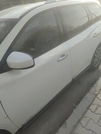 نيسان باثفندر موديل 14 بيضاء اللون مواصفات ماعدا الفتحة حادثة باب الصد...
