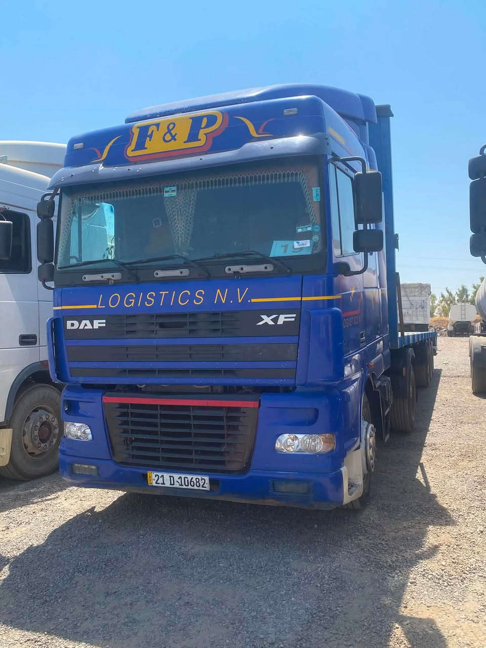 Daf 2005
گير عادي. ثلاجة  بدون. رتايدر 
فلات. تك تاير. تخم. تاير. جديد 
سنوي. جديد لل ٢٠٢٨
حجم 430
سعر ١٤٥$و مجال 
معرض. ابراهيم برايةتي 
كلك خبات عل طرريق موصل 
واتصاب. ***********
