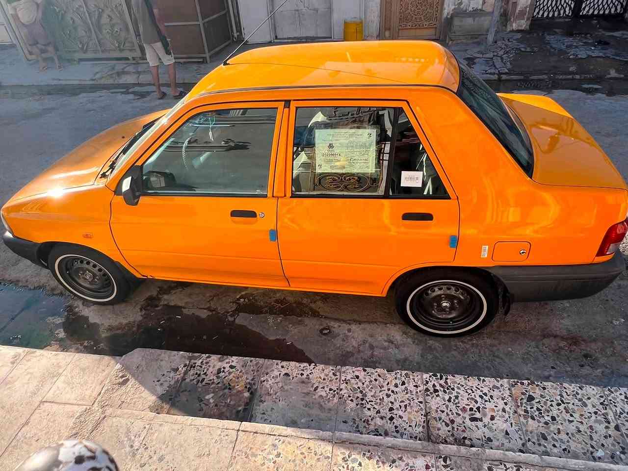 السلام عليكم للبيع سايبا موديل 2023 بسمي مصفره هيئه وغرامه هزه جديده محرك كير صدر كهربائيات كله كفاله مامتعوبه تدفئه تبريد ثلج تخم تاير خط ابيض شاشه كامره خلفيه دواره شواصي لغود جدد فقط بيهة صبغ باب السايق وشويه من جاملغ السعر 53 وبيهة مجال (قليل)للشراي عنوان بغداد الدوره الرقم ***********
