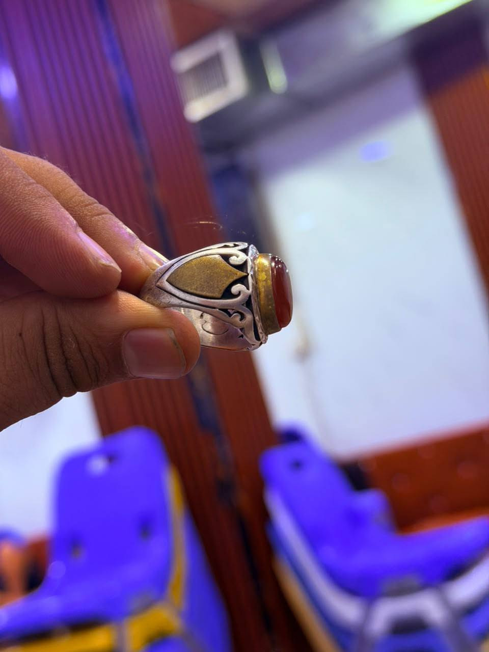 عقيق يماني مشمشي وزن 23غرام قياس 21
مكاني ناصريه 
سعر 65الف 
***********
توصيل موجود

