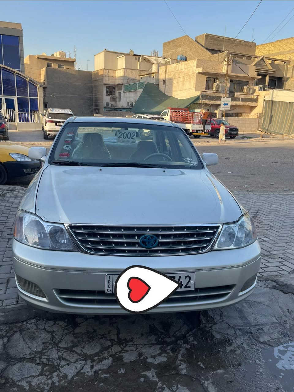 السلام عليكم ورحمه الله وبركاته
تويوتا افلون 2002 سياره
ما شاء الله خير من الله 
مكينه وكير بجيس  مكينه مكفوله من تنقيص والتبخير 

حداديه اماميه خلفيه جديده 

ملاحظه ‼️
سياره بيها جاملغ وره السايق بي صبغ 
والباب وره السايق بي بارد. 
و جاملغ الامامي صفحه السكن بارد وباقي مكفوله 

دواخل عسلي بلاديات  كلش حلوه دواخلها 
سستم سماعات 
جام 4 قطع كهربائيه 
‼️رقم سليمانيه تحويل شوكت ميعجبك سياره بسمي  سنويه مالتها لل2029 هزه وبراد 2026

مكان السياره بغداد مشتل. 
للاستفسار اكثر 
*********** 
السعر 95$ بيها مجال للطيبيبن وسياره خير من الله بالواقع احلى 

تحياتي الكم واسف على الاطاله
