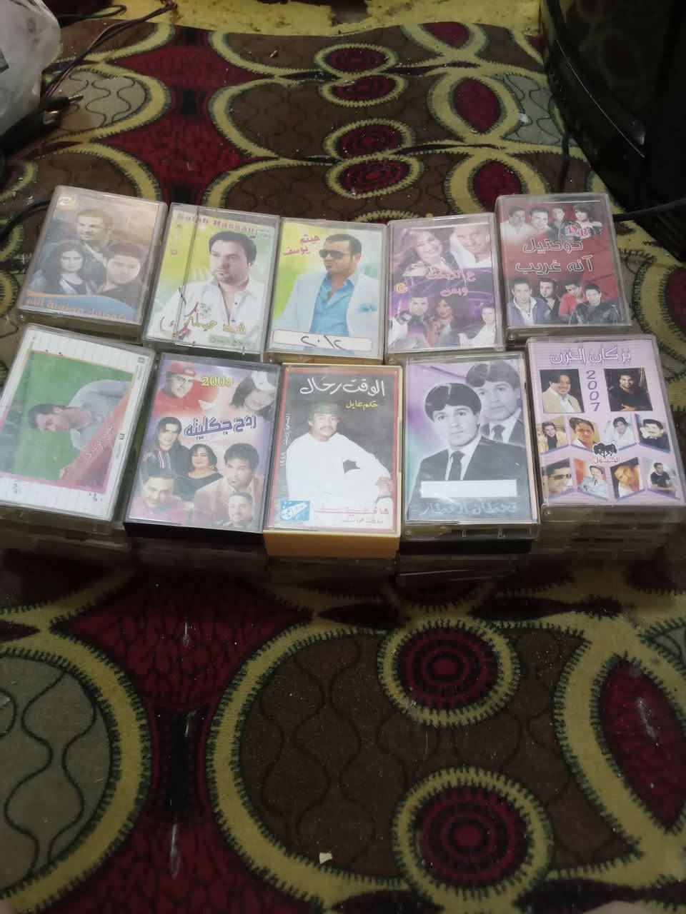 50 كاسيت نظيف اغاني عراقيه سعر الكاسيت 500 دينار

