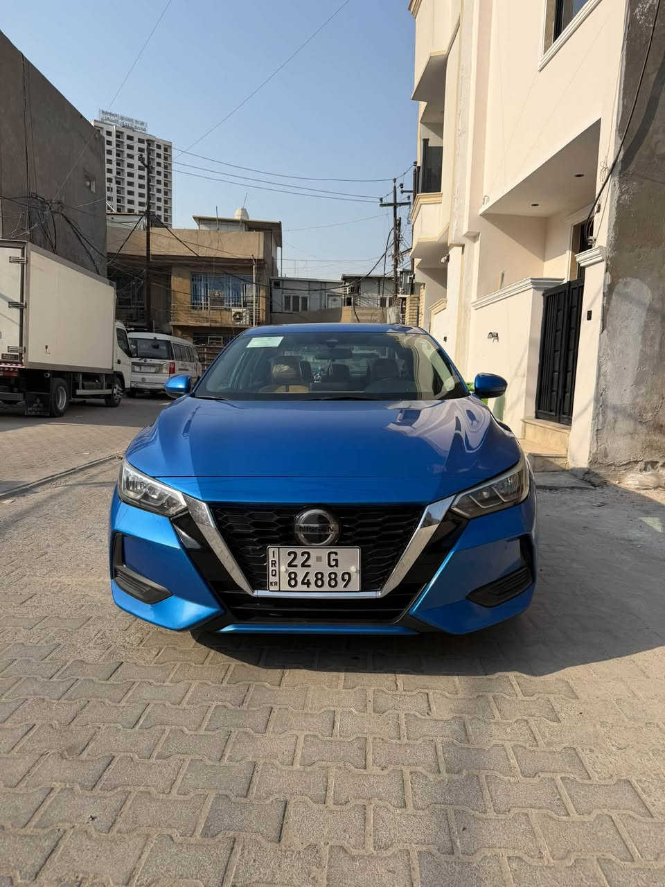 السلام عليكم
نيسان سنترا وارد امريكي 2021 SV بلاص فول رقم اربيل بأسمي سنوية لحد 2028 بدون ايرباك
فول مواصفات فتحة داخل عسلي كشنات جلد مع تدفئه بلكشن وكشن السائق كهرباء 
3 بصمات تشغيل عن بعد توقف ذاتي خلفي امامي تحديد مسار حساس خلفي رادار شاشة كار بلي ماشية 60000 ميل 
كاملة بدون نقص فقط الضربة موضحة بلصور
مكاني حي العدل
***********
