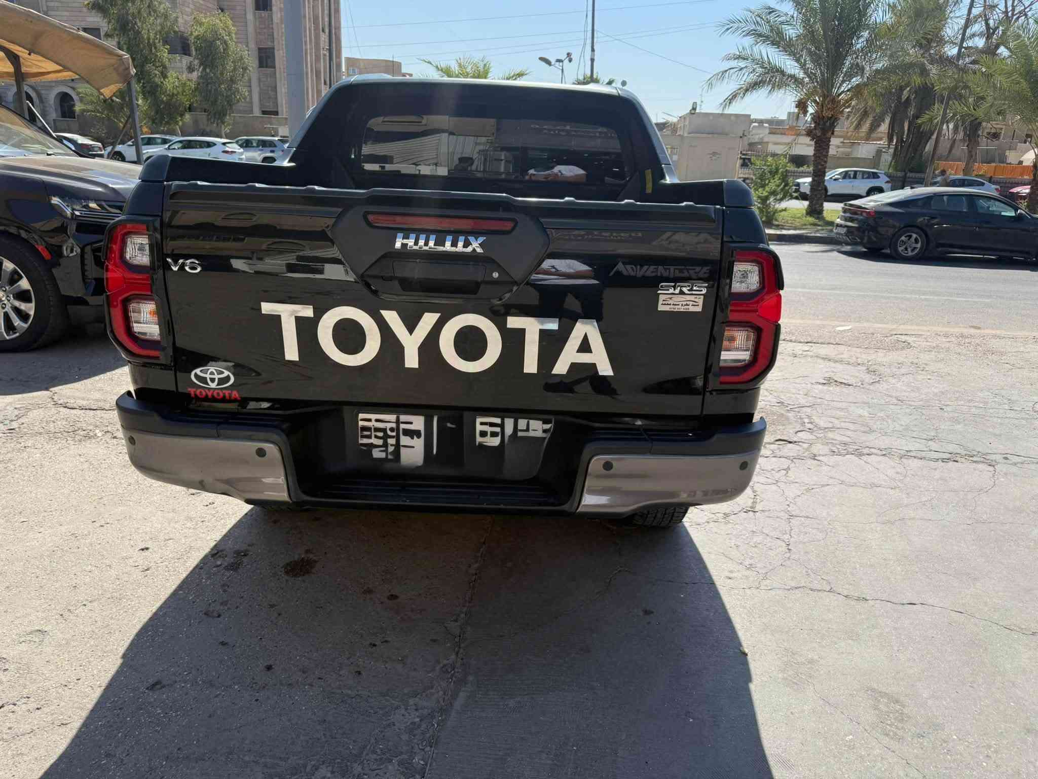 سلام عليكم
هايلوكس ادفنجر للبيع

موديل2024

ماشية 39000km

رقم اربيل 

للاستفسار.  ***********
