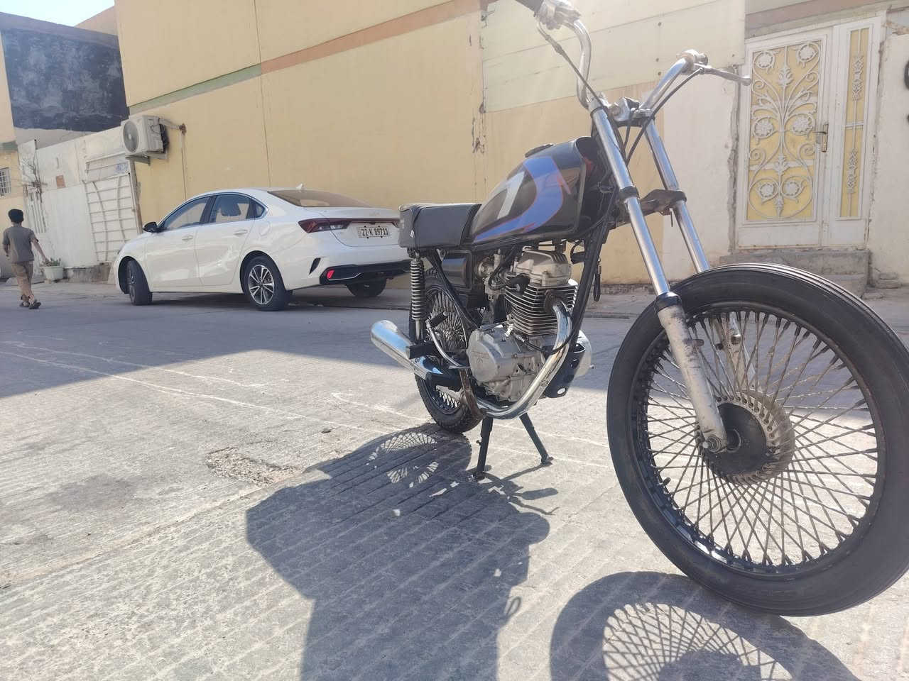 السلام عليكم ✋
اربعه كير كلك للبيع 🏍️
دراجه نظيفه 🧴 
محركها نظيف 🧼 
السعر 330 وبيها مجال💲💵 
مكاني نجف قرية الغدير الأولى  🏘️
تواصل خاص او واتساب
***********
