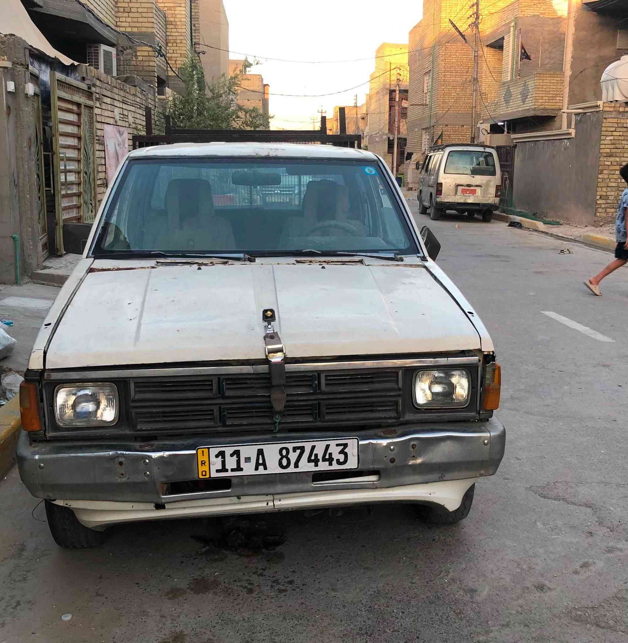 السلام عليكم
سيارة نيسان موديل 87 حمل كير اوتو مكينه ونجي اربعه سلندر دبل فيت بم رقم انكليزي سنويه ل2029 تحويل شوكت متريد مكان السياره بغداد البلديات  السعر 30 ورقة للتواصل ***********
