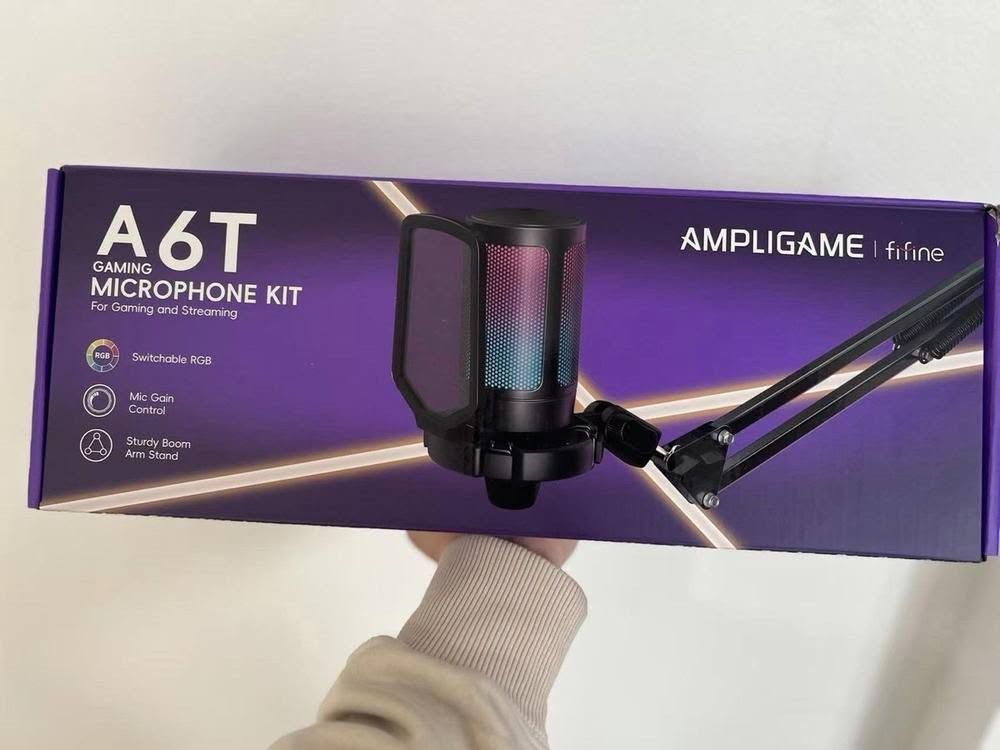 مايكروفون A6T • توصيل USB • نجف