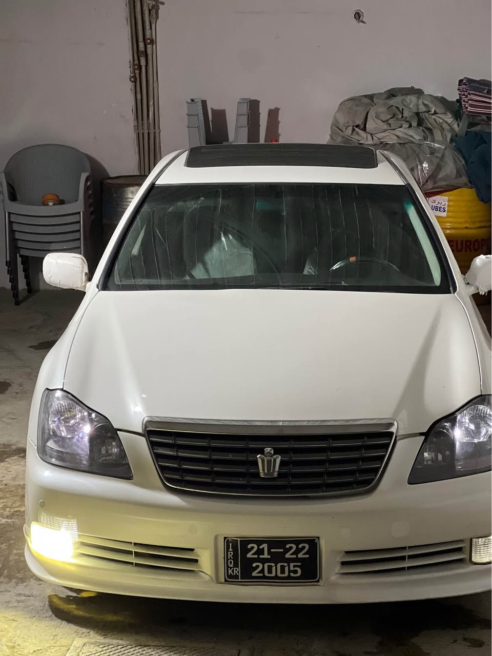 شاهینە ٢٠٠٥ ١٨٠ بڕاوە سەقف بۆیاغی یابان سڵایتد دو دوگمەی دوپەردەی بەرە دەرگای هەیە سارەکە بیلاد غاز و بەنزینی یابانە سیستەمەکەی لەسەرە بشدار, السليمانية
