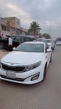 كيا اوبتيما ٢٠١٥ رقم بغداد وارد امريكي حادثها جاملغ وبنيد ماشية ١٠٠ كي...