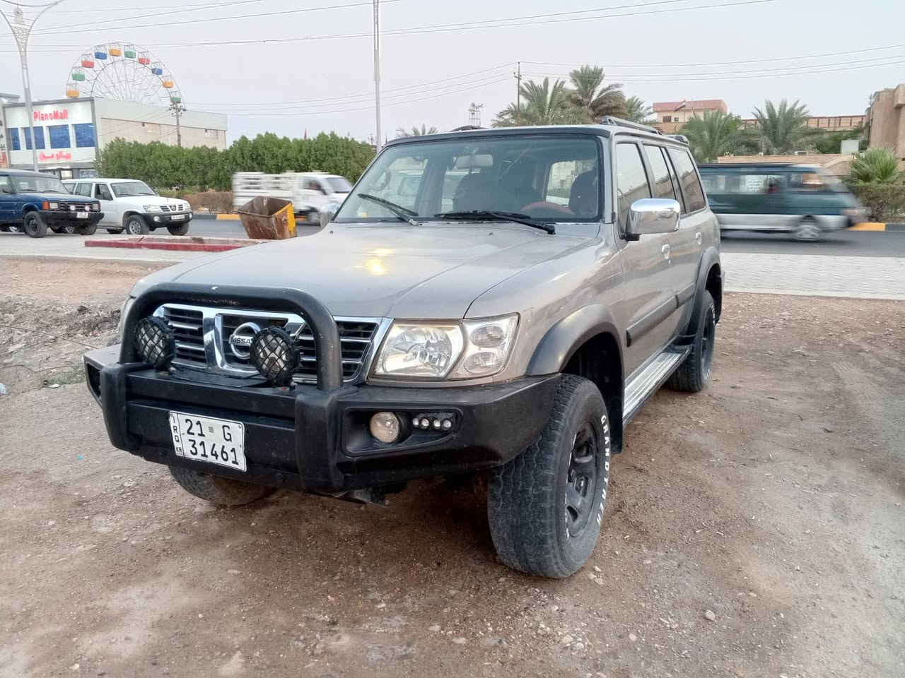 لبيع نيسان باترول موديل 2003 رقم سليمانيه تحويل مباشره سنويه جديد صبغ عام لجماليه ديالى بلدروز السعر 80 ورقة ***********
