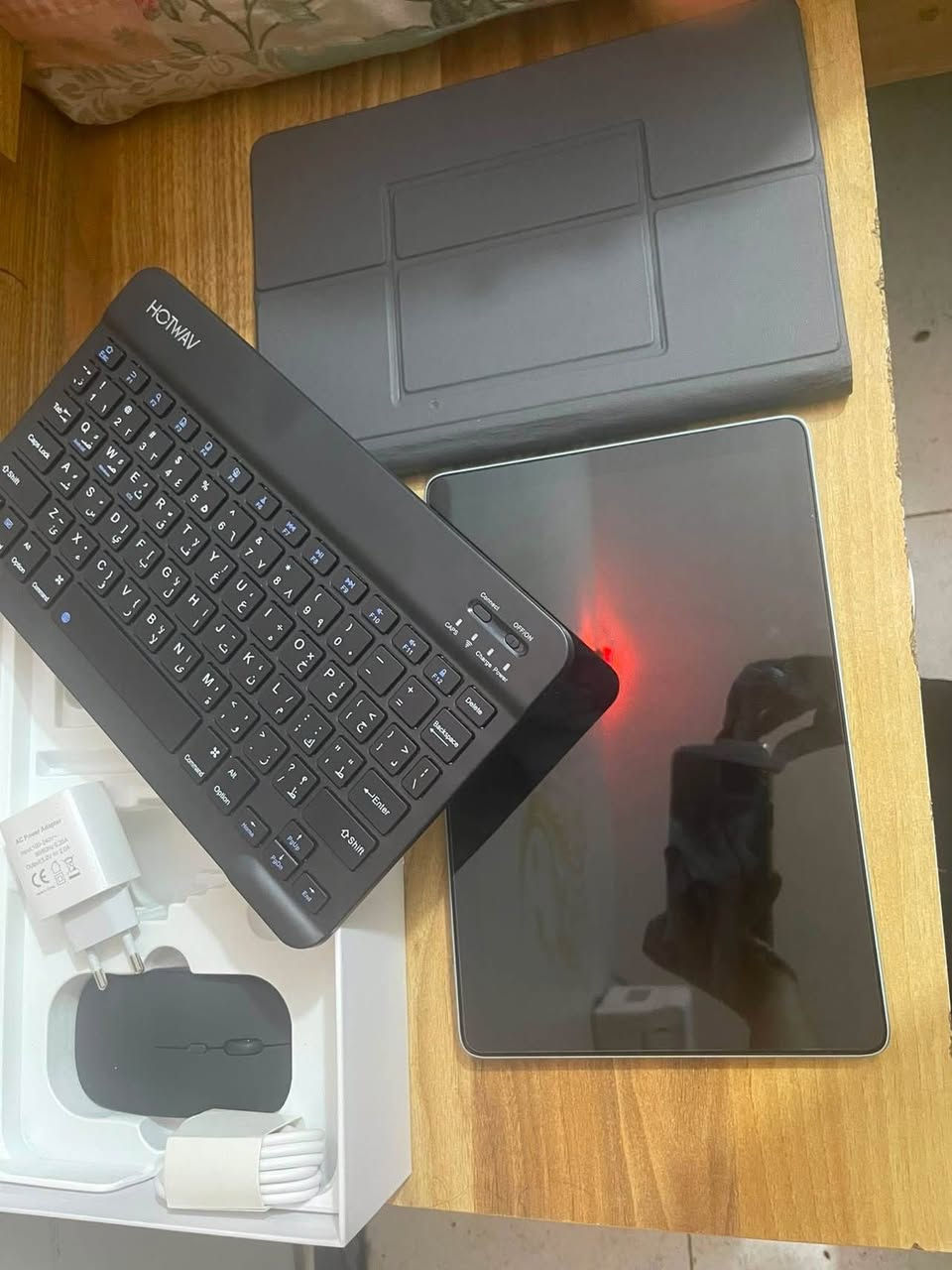 🔥 🔥🔥 من هوت ويف  Pad 13 Pro توفر تابلت 
عملي وقوي

السعر 225 الف 🔥🔥

مواصفات:-

📱 شاشة 10.1 إنچ – 120Hz

- سلاسة عالية بالتصفح، الألعاب، ومشاهدة الفيديو بدون تقطيع

- معالج Unisoc S513 ثماني النواة

أداء ثابت وسريع للاستخدام اليومي، الدراسة، والشغل.

-  بطارية ضخمة 6580mAh

- Android 16 نظام حديث، سرعة أعلى، وأمان أفضل.

🎁 يجي ويا ملحقات كاملة 🔥🔥

✔️ كيبورد

✔️ ماوس

✔️ قلم

يعني يتحول من تابلت إلى لابتوب مصغّر بكل سهولة 🔥

للاستفسار واتساب *********** بغداد, العراق
