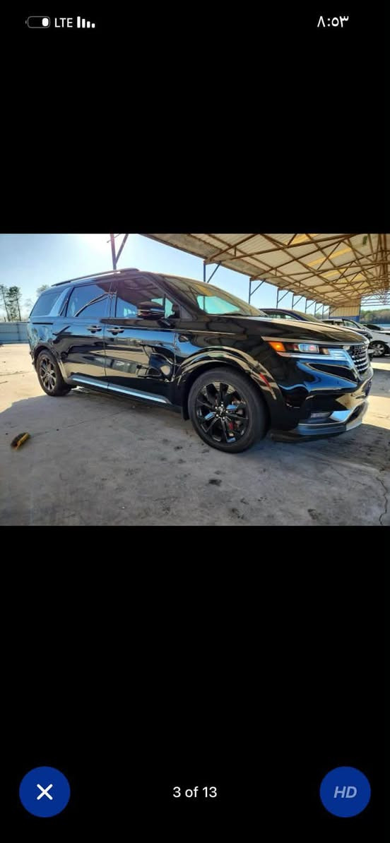 سلام عليكم
كرنفال مديل 24 SX برستيج فول مواصفات 
موعد وصول إلى أربيل أقل من شهر 
سعر واصل بدون تخليص او تصليح 235$ 
للتواصل ولأستفسار 
***********
