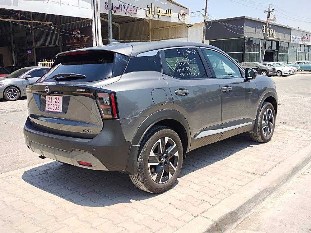 ..نيسان كيكــس 2025//SV
..السعـر 170$
..العــداد 6 الــف مــايل
..الضـرر ربع بنيد صبغ .جامرلغات مفتوح عيار
..المواصـفات 
..4سلنـدر حجـم 2000
..بصمـة .تشغيـل بصـمـة
..اوتـومـاتيـكCVT
..مقـاعد قمـاش
..شـاشة يـدعـم ابـل كـاربلـي +انـدرويـد اوتـو لاسلكـي
..الـنضـام الصـوتـي 6سمـاعـات
..المكيـف اوتـوماتيـك
..شـاحن لاسلكـي 
***********

*********** كركوك, العراق
