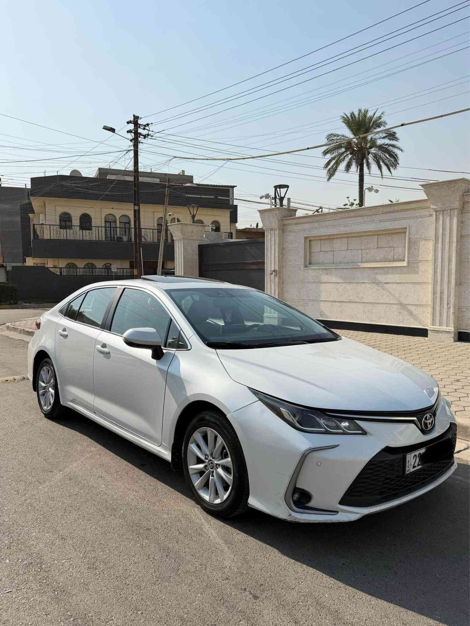 السلام عليكم
كورلا ضمان  ساز SAS رقم اربيل 
2023
بسمي تحويل ثاني يوم 
فول موصفات. 
مكفولة كفالة  
بيهاا طخة ع كد اصبع بلباب الوره
بصمه 
سلايد روف 
تحكم ستيرن 
حساسات 360 
شاشة دجتل 
مري شفط 
5 ويل كب 
مكاني بغداد الكرخ 
*********** بغداد, العراق
