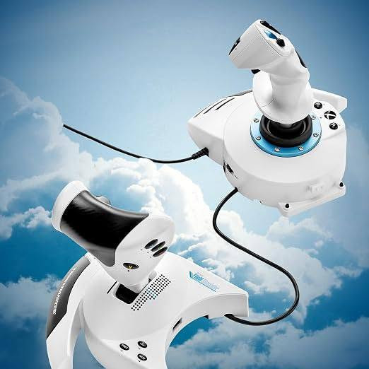 يالله/ توفر قطعة واحدة 🚨
محاكي الطيران الاحترافي  Thrustmaster T-Flight Hotas One MSFS(collector's edition)✈️

مكون من قطعتين (joystick+throttle)🕹️

الحالة: جديد New✅

متوافق مع :PC, Xbox One, Xbox Series S, Xbox Series X🎮🖥️

السعر: 165 الف شامل التوصيل لجميع محافظات العراق 🚚🇮🇶

للحجز خاص 📩او واتساب ***********📞

ابرز المميزات/
🎮 تجربة طيران واقعية وغامرة لمحبي Microsoft Flight Simulator والألعاب الجوية
✈️ ترخيص رسمي من Microsoft Flight Simulator
🎮 توافق مباشر مع PC و Xbox Series X|S
🕹️ Joystick احترافي بتصميم مريح وأرجونومي
⚙️ 5 محاور تحكم لمزيد من الدقة والسيطرة
🔘 14 زر + Trigger + Hat Switch للتحكم الكامل أثناء الطيران
🚀 Throttle منفصل وقابل للفصل لاستخدام أكثر مرونة
🔄 نظام Rudder مزدوج للتحكم بحركة الطائرة والانعطاف
🎚️ مقاومة الـJoystick قابلة للتعديل حسب تفضيلك
🛋️ مناسب للاستخدام على المكتب أو حتى على الحضن
🛩️ يدعم إضافة T.Flight Rudder Pedals لتجربة أكثر احترافية
🎯 مناسب لمختلف أنواع الطيران: مدني، حربي، ومحاكاة الطيران
🔌 Plug & Play مع Microsoft Flight Simulator على الأجهزة المدعومة 

للحجز خاص 📩او واتساب ***********📞
