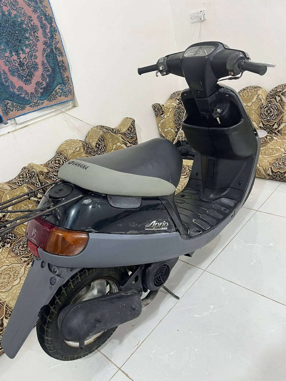 دراجه بطة للبيع مال حاوية مامفتوحه مكينه خرسه شلعه ومعدل كفرات بلادي كلها كهربائيات كلها شغاله سلف هندر اشاير لايت هورن قفل جنطه قفل ستيرن كله شغال مكاني كربلاء السعر 400 وبيها مجال للشراي دراجه مال جناي الرقم ***********
