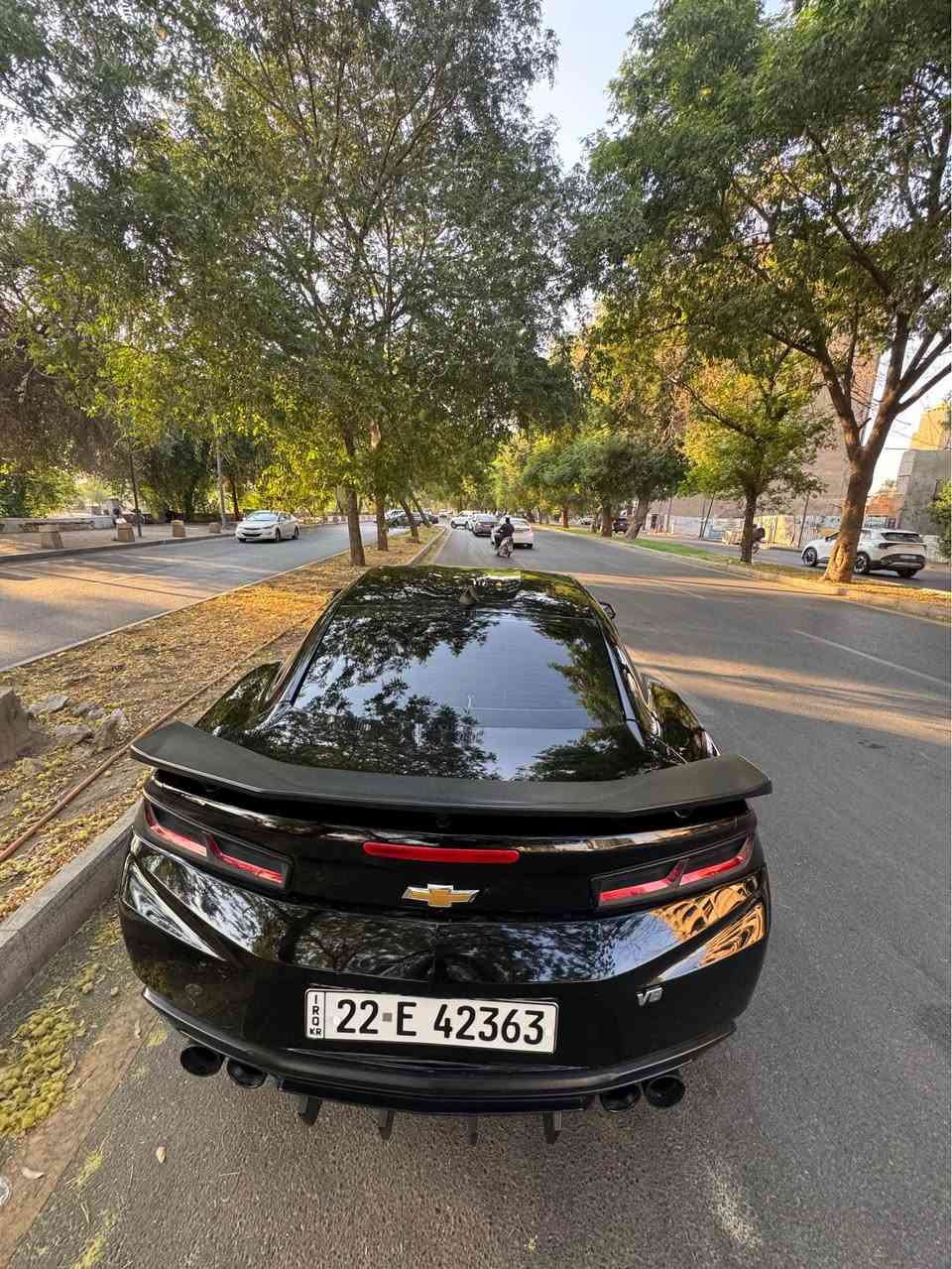 السلام عليكم

كمارو موديل 2017 Lt 

حادثها جاملغ ايسر بدون شاصي لو دواخل 

محدثه بجم ZL1 

وعليها اكزوز ينفتح وينسد 

ومواصفاتها معروفه Lt 

وزنون عالي ناصي 

ودوشمه ممتازه 

وعليها تخم تاير جديد قبل شهر 

ورقمها اربيل تريد وكاله او تحويل 

السياره معروضه ب 110 وقابله للتفاوض 

مكان السياره بغداد 

للاتصال *********** بغداد, العراق

نص مكتوب في الصور:
- 1:01 4 en.bidfax.info/chevr
- en.bidfax.info/chevr