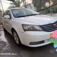 جيلي امكراند 2013 شكل جديد  داخل اسود سياره كفاله عامه من قطره صبغ  بس...