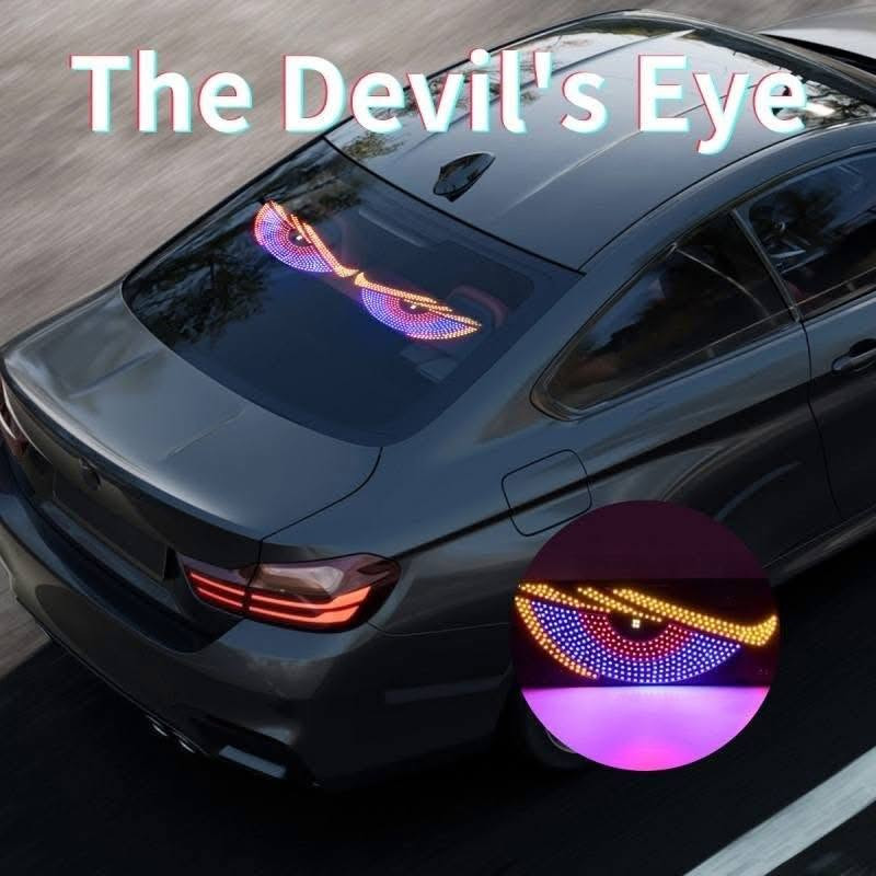 اضاءة عين الشيطان للسيارات 13 توصيل جميع محافظات 4
واتساب ***********

نص مكتوب في الصور:
- The Devil's Eye
