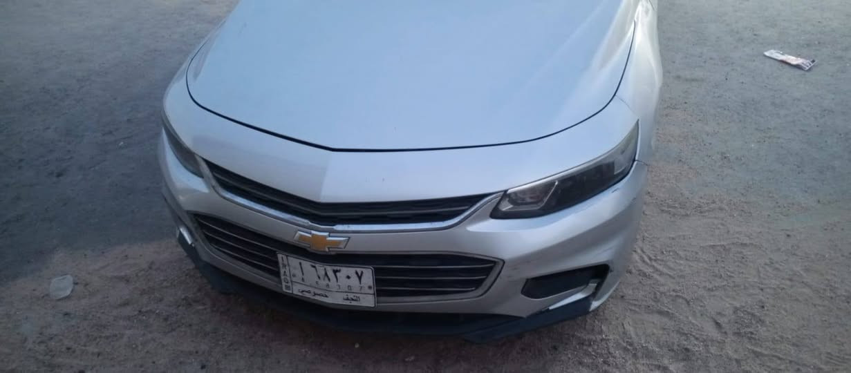 سيارة ماليبو موديل 16الشكل الجديد رقم نجف حادث امريكا كما في الصوره بالعراق جاملغ حاره مرجعينه وبيه بارد بالبيباب كير ومكينه مكفولات سعر 70 مكاني البصره قضاء المدينه *********** البصرة, العراق
