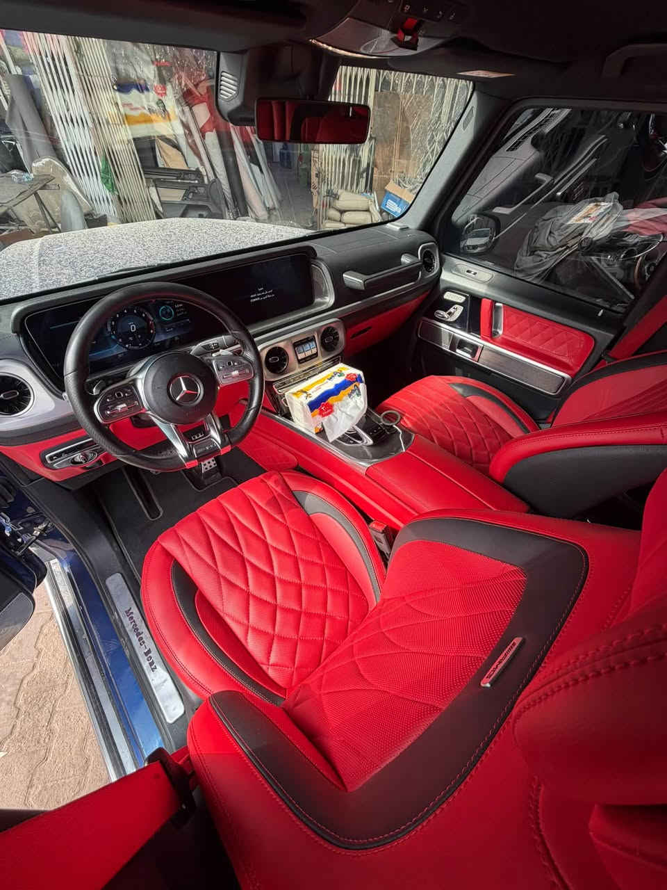 جي كلاس • تحويل G55-G63 • جلد مستورد