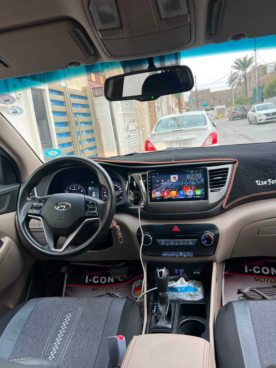 سلام عليكم
توسان خليجي موديل 18 رقم اربيل 

موصفات عادية محرك 2000 

سيارة نظيفة

تخم تايرات قبل 3 اشهر

شاشة جديدة 

تبريد قطعتين 

السعر 170 وبيه مجال 

رقم الهاتف ***********
