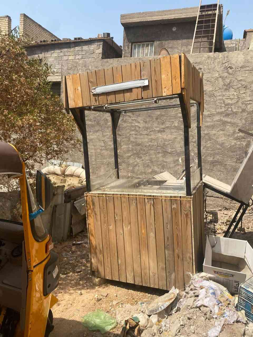 السلام عليكم
اغراض مطعم للبيع شوايه كص وعربانه وشوايه مال فلافل وهمبركر السعر ٢٠٠ وبيه مجال الشراي يتصل *********** المكان بغداد حي الجهاد
