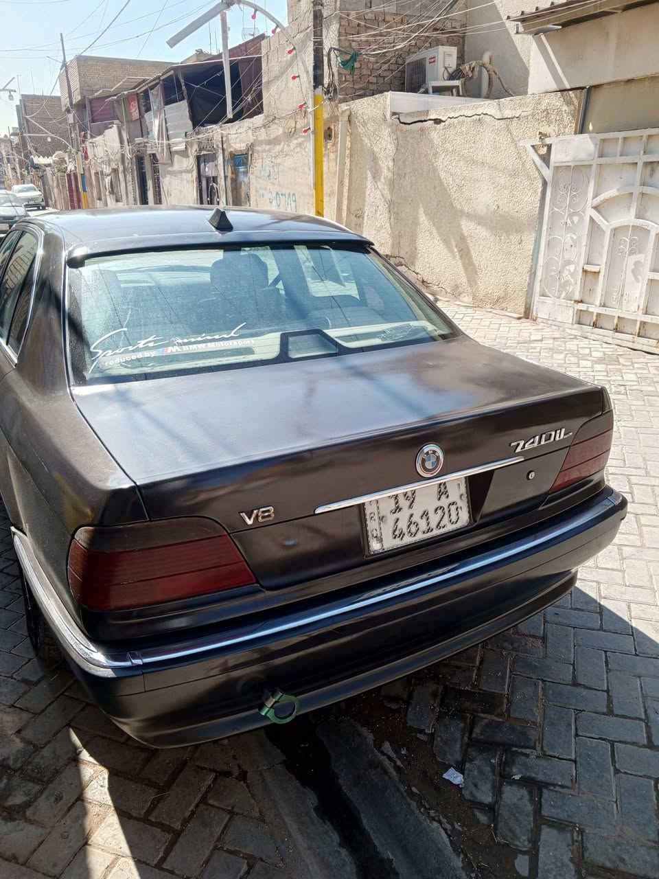 السلام عليكم بي ام كاسحة لبيع سيارة نضيفة بيهة بس تبريد منقص غاز مكينة مبدلهة جديدة سيارة مصبوغة جمالية موديل 1997مكاني مدينت الصدر السعر 60ورقة ***********هاذ رقمي الي يحب يتصل
