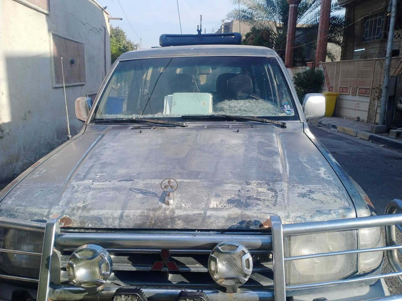 السلام عليكم باجيرو البيع محرك خير من الله ابيع جديده باسمي سنويه صاقطه رقم الماني بغداد  عليه غرامه  محامي صلاح الدين قضاء بلد  رقم المبايل ***********
