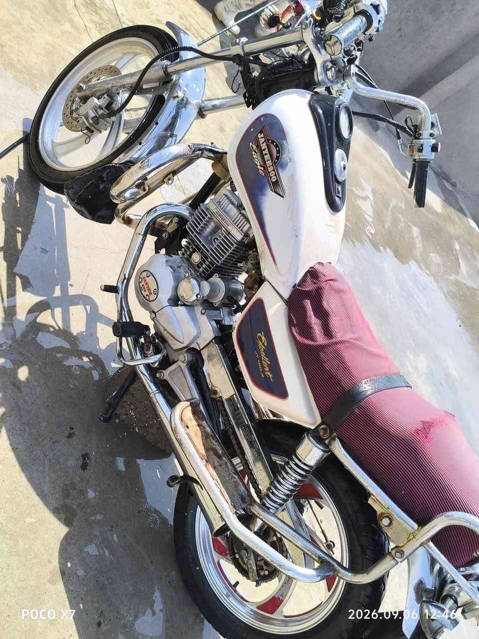موطور جني 2013 للبيع 
شغال محرك وسلف 

#السعر 350 الف وبي مجال 
للاستفسار تواصل خاص 
او اتصل ***********
