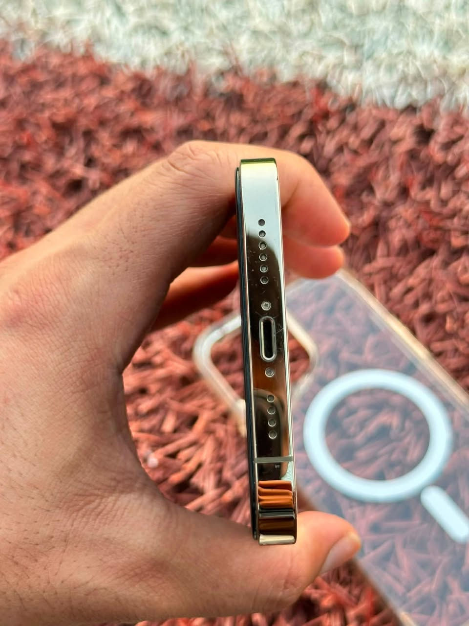 السلام عليكم (iPhone 13 Pro Max)
لون ذهبي
ذاكره 512
بطاريه 77
نموذج A
الجهاز نضيف حييل السعر خاص وبي مجال
هـ ***********
