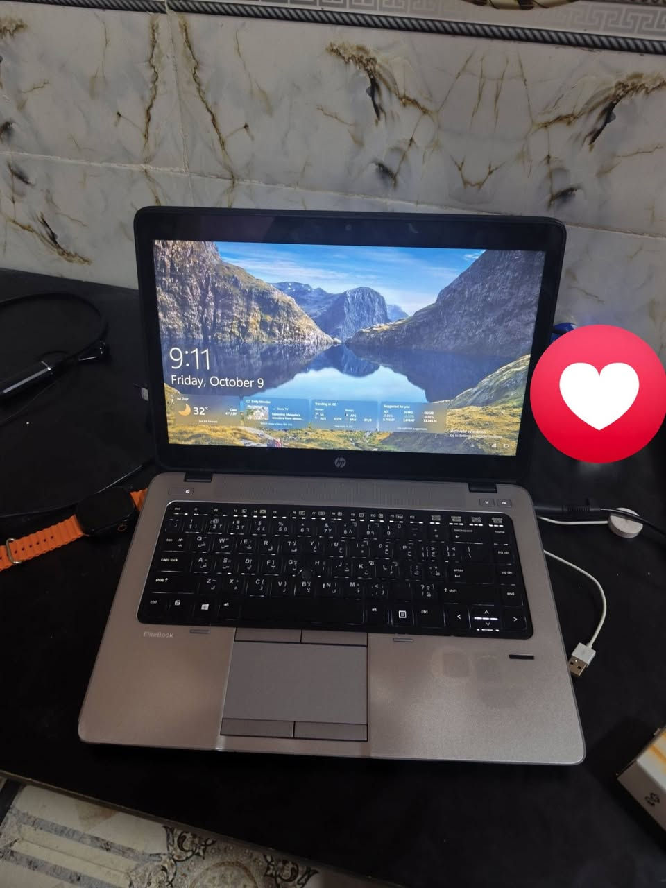 HP EliteBook 840 G1 • كور i7 • سماعة عاطلة