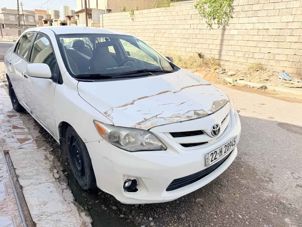 سلام عليكم ,كورلا ,٢٠١١  , صبغ عام ,رقم أربيل ,السعر1 دفتر وقابل للتفاوض رقم
***********
