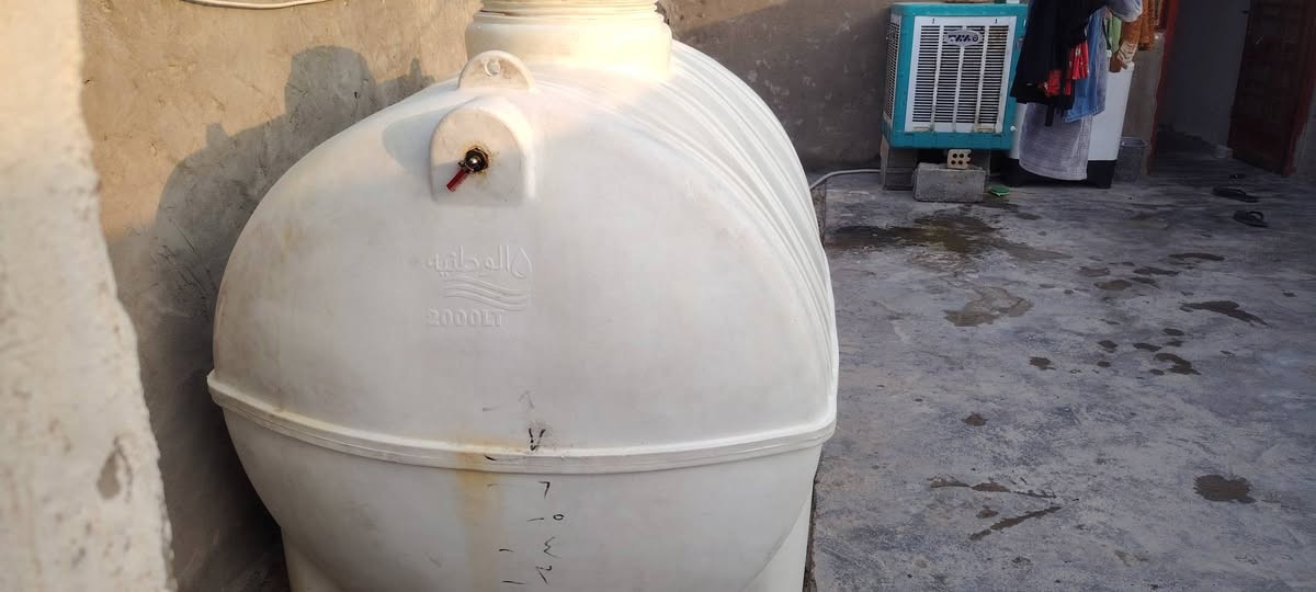 السلام عليكم تانكي للبيع اخو جديد السعر 100العنوان كربلاء الساهرون ***********الشراي يتصل او خاص

