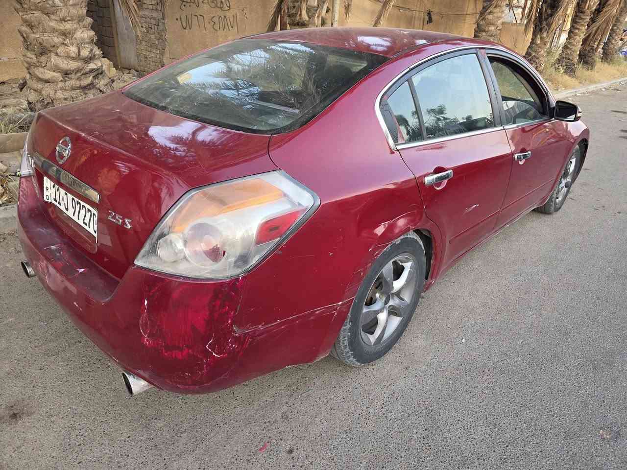 نيسان التما امريكي موديل 2008السعر 60 ورقة محرك كير صدر تبريد كلها كامله سيارة رقم بغداد مميز جديد مشروع وطني باسمي سنوية جديدة هزة جديدة  تبريد ثلج سياره نضيفه  مصبوغه عام  مكان السيارة بغداد رقمي *********** مكلف
