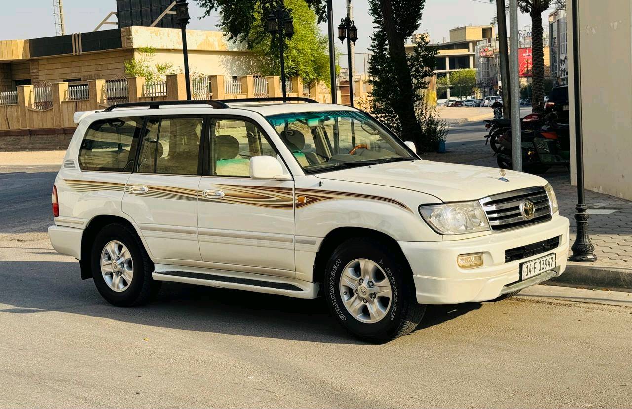 لاندكروز مديل 2007 سعر157 ستفسار تصل رقم *********** خليجي كفاله عامه من ضربه تبديل ماعده خشم جاملغ مامي شويه صبغ باقي كفاله عامه فول موصفات شاشه كامره تحكم ستيرن مثبت سرعه مكينه 6سلندر فتحه داخل بيجي 7راكب تبريد3قطع حداديه جديده تخم تاير مكان السياره كربلاء