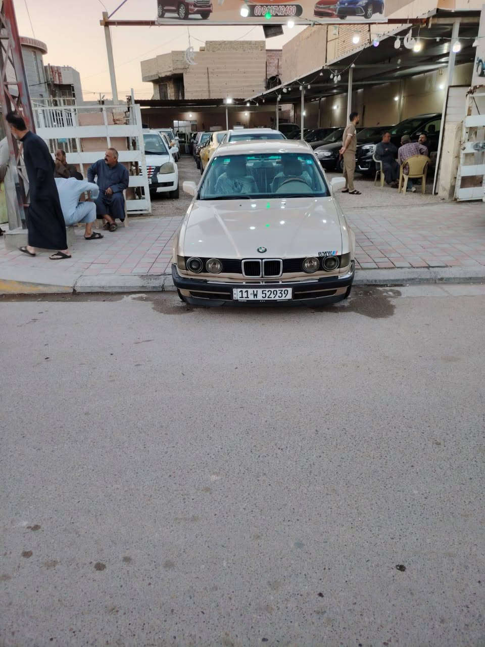 السلام عليكم بي ام للبيع 740اصل94اصل فول مواصفات وارد امريكي مكان السياره فلوجه استفسار ***********
