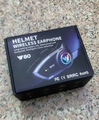 🎧 سماعة خوذة لاسلكية V80 للبيع 🎧 بسعر مغري جداً  سماعة V80 Wireless Ea...