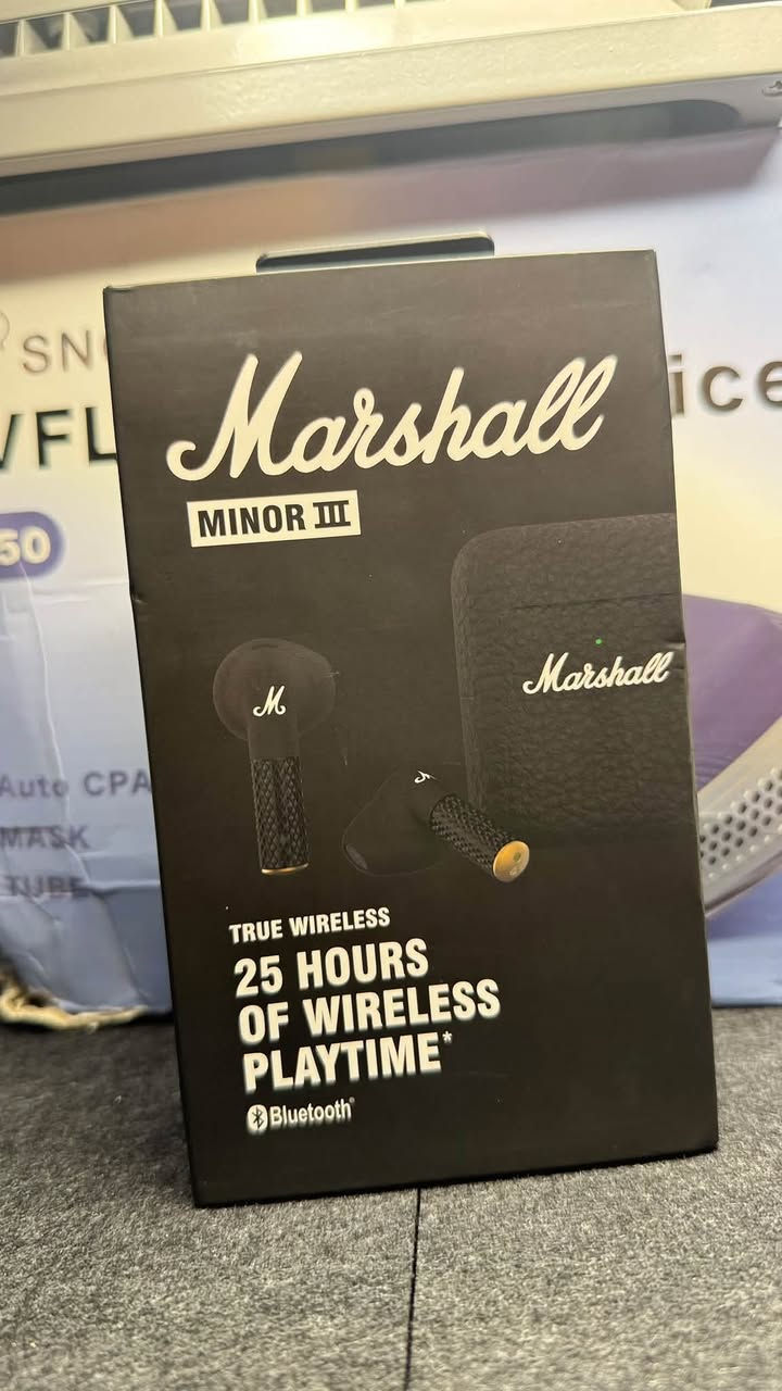 Marshall - Minor III جديدة غير مستخدمة خلي سعرك والتواصل خاص
