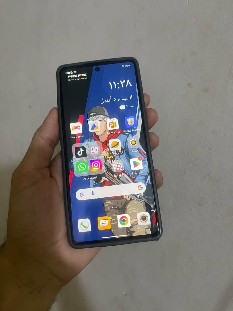 سلام عليكم | تكنو بوڤا 6 Pro 5g لل بيع 

جهاز بلادي و كله شغال عل فحص 

ببجي ٦٠ فريم ذاكره ٢٥٦ رام ١٢+١٢ 

باقي ل مواصفات معروفه بدون ملحقات 

سعره 185 الف و بي مجال بصيط 

هـ ***********
