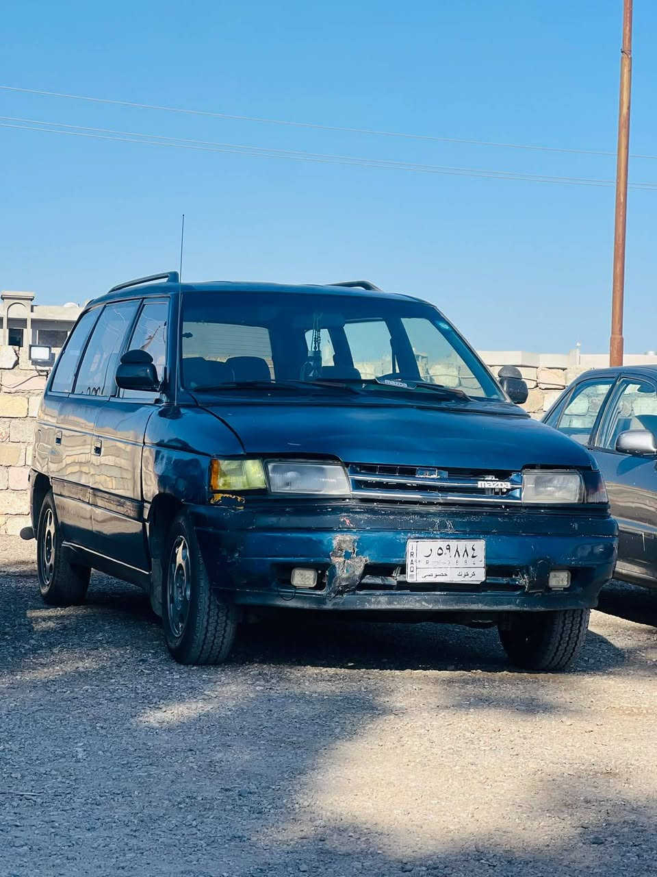 مازدا ام بي في 7راكب موديل 1992رقم كركوك سنويه جديد بطاقه بانزين بي محرك وكير بطه تبريد قطعتين شغال السعر 38او بي مجال مكان كركوك ***********
