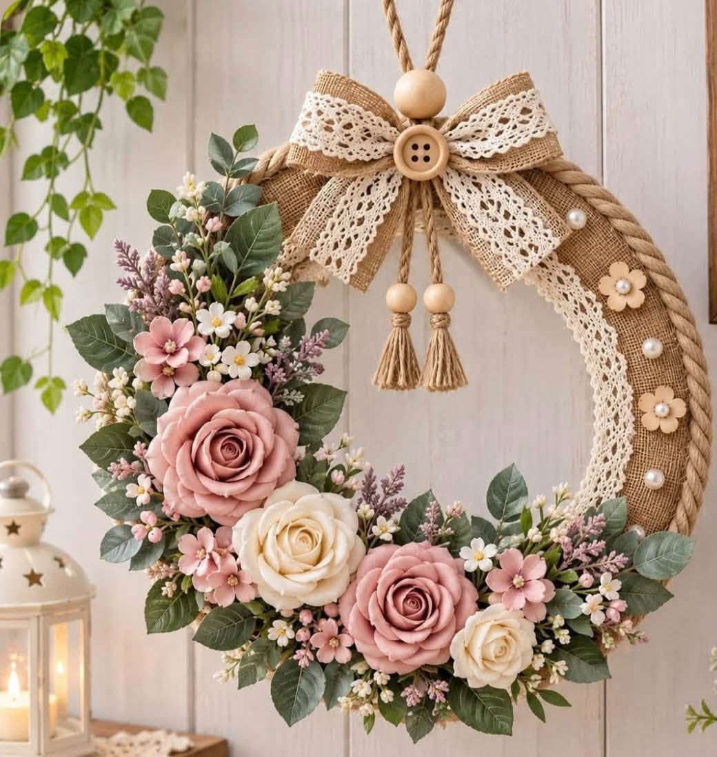 ديكور جداري • خيش • مكرمية