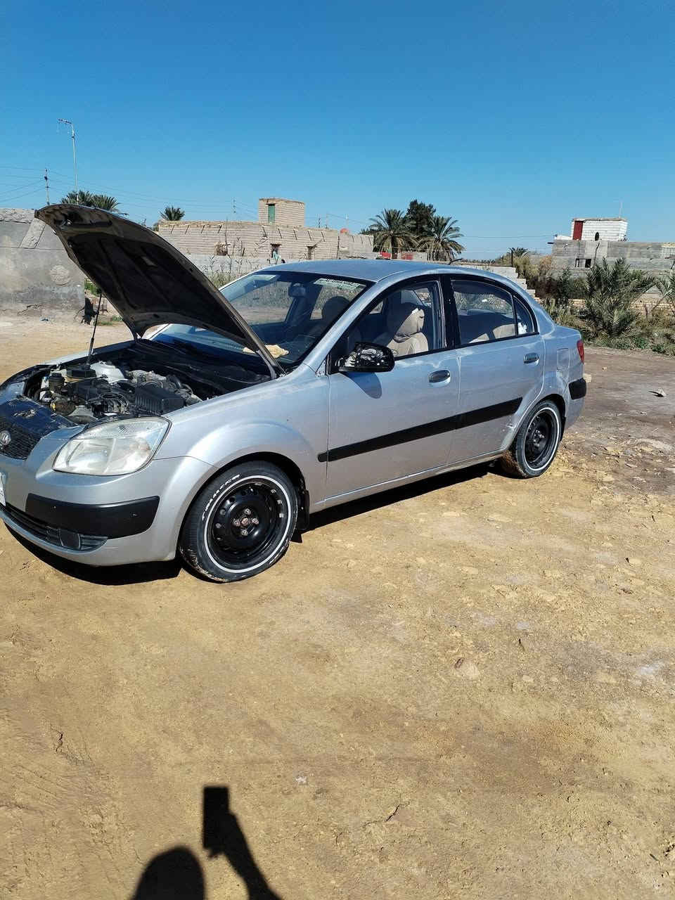 السلام عليكم سياره كيه ريو خليجي مديل 2006كير محرك تبريد حداديه شرط مكفول مشروع وطني رقم مميز سياره جاهزه السعر 65وبيه مجال لشراي مكان ناصريه سيد دخيل رقم الهاتف *********** ما متواجد فيس فقط تصال
