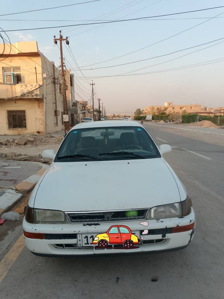 كورله للبيع موديل 1996 رقم بغداد دولي مشروع وطني كير شرط  مكينه شرط سياره بدون صبغ سياره حلوه مال جناي *********** واتساب
