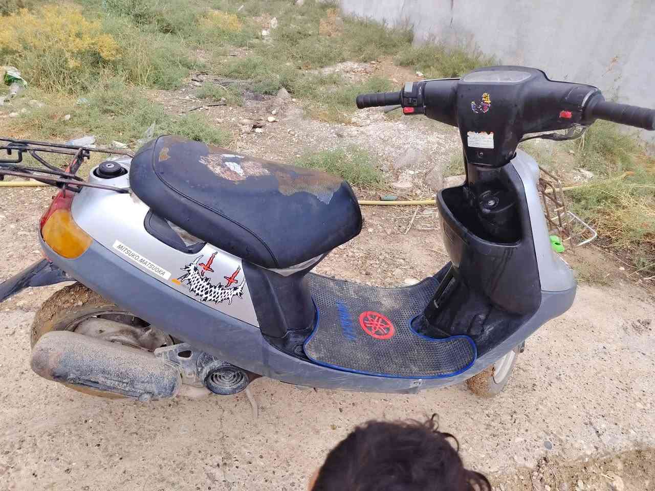 ماطور بوتين
شاصي مامكسور
مكينه ما معمره
دبل سكريته
وايرمنيا شغاله سلف شغال فقط الباتري ضعيف
باقي المطور انت تجيك

االسعر ٢٥٠ من الاخير مكاني ايسر
صوت اكسن بي بدايه
***********

